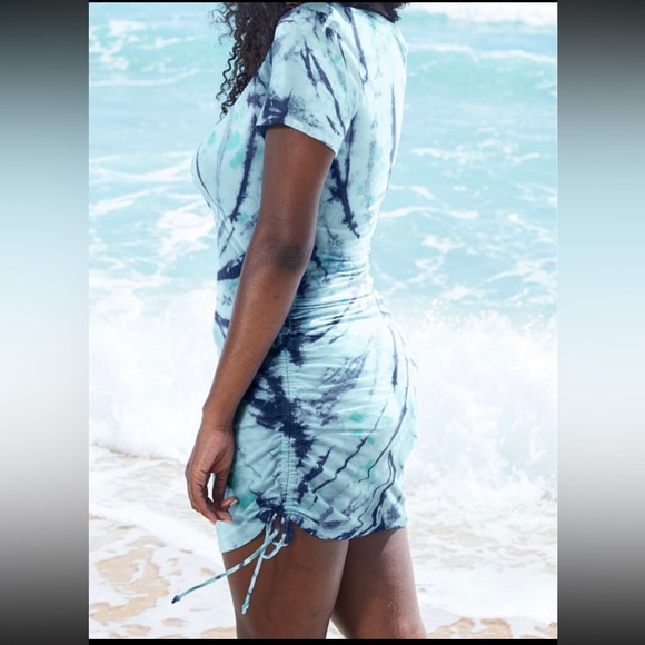 Victoria's Secret PINK
Ruched Dress In Blue - Picture 2 of 8